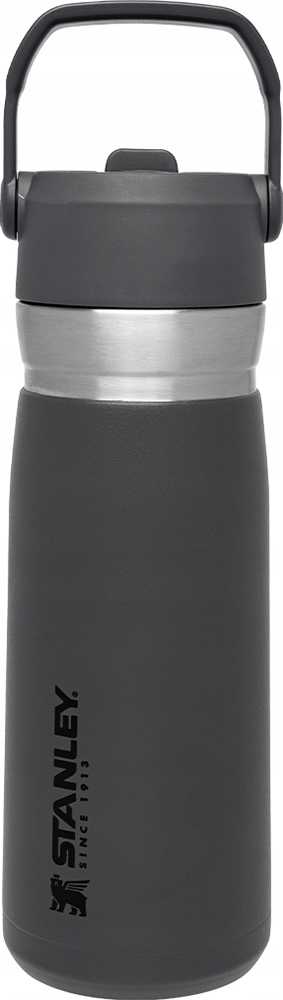 Stanley Flip Straw Vakuová láhev , 650 ml, Charcoal