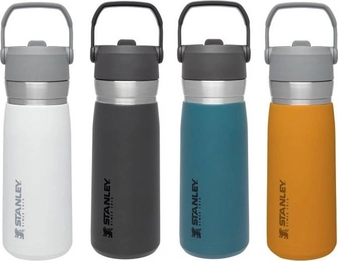 Stanley Flip Straw Vakuová láhev , 650 ml, Saffron