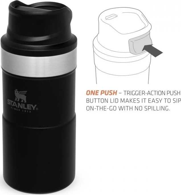 Stanley Classic series Termohrnek , 250 ml, Matte Black