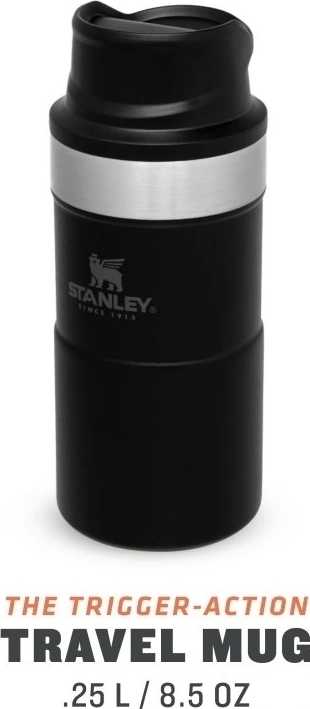 Stanley Classic series Termohrnek , 250 ml, Matte Black