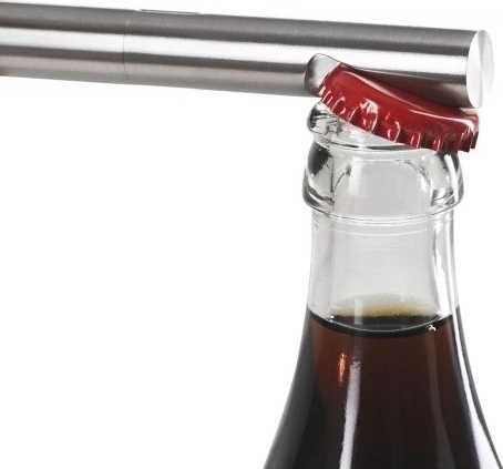 Adhoc Vývrtka na víno včetně otvíráku lahví Buddy, zelená