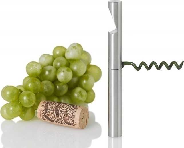 Adhoc Vývrtka na víno včetně otvíráku lahví Buddy, zelená