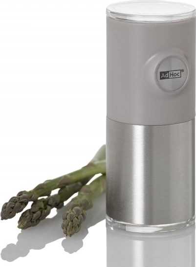 Adhoc Magnetický mlýnek na koření Pepnetic, včetně držátka na zeď, béžový