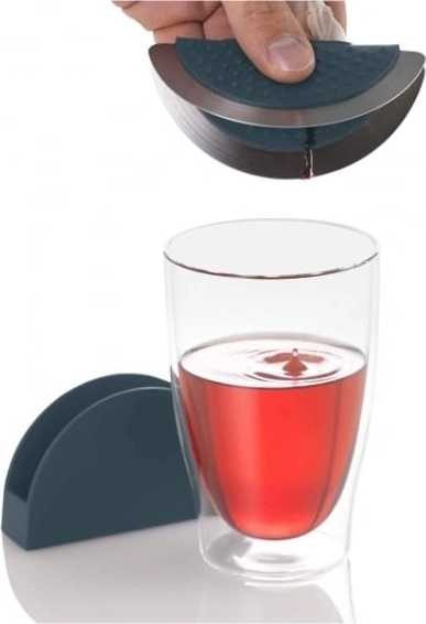 Adhoc Držátko čajového sáčku se stojánkem Squeetea