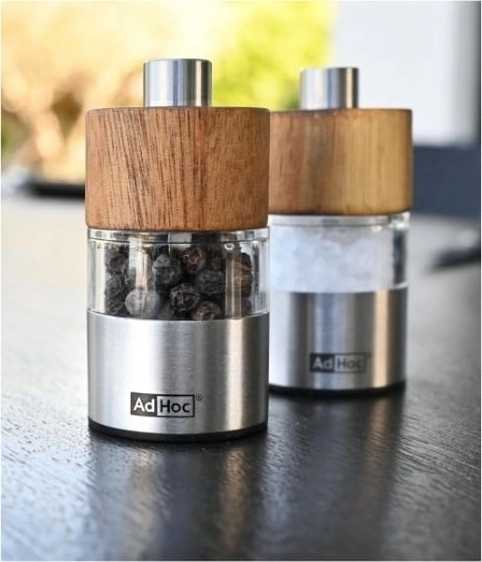 Adhoc Sada mlýnků na pepř a sůl David, 2 ks