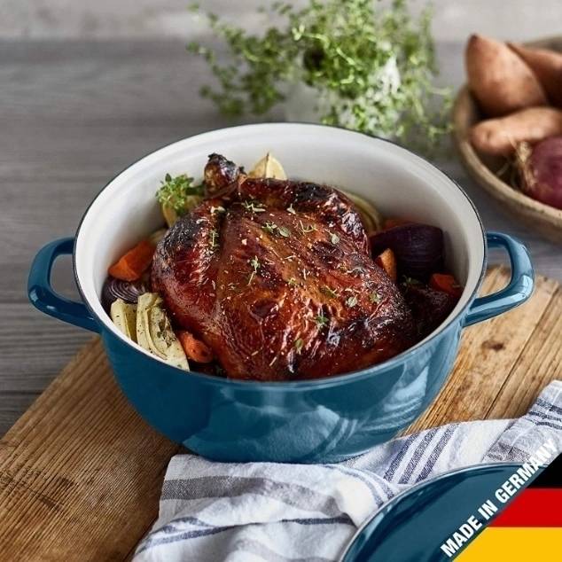 Merten & Storck Dutch Oven Hrnec “” 26 cm, Deep Blue Gradient