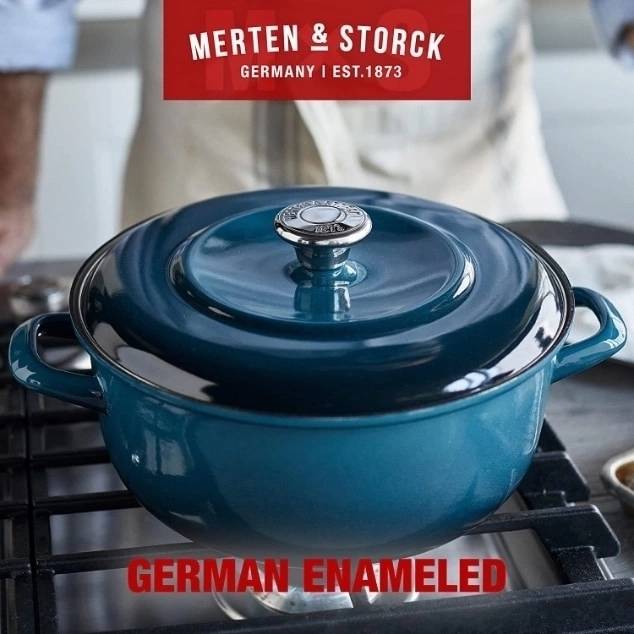 Merten & Storck Dutch Oven Hrnec “” 26 cm, Deep Blue Gradient