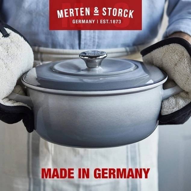 Merten & Storck Dutch Oven Hrnec “” 26 cm, Galaxy Grey Gradient