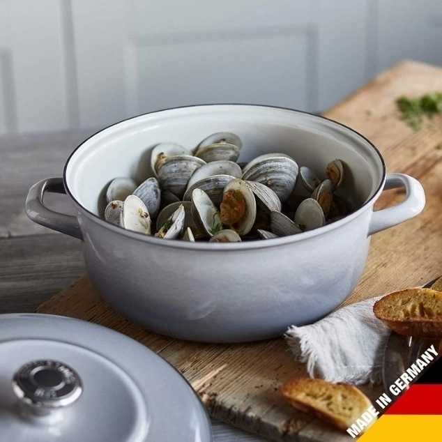 Merten & Storck Dutch Oven Hrnec “” 26 cm, Galaxy Grey Gradient