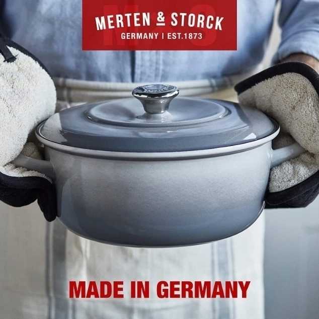 Merten & Storck Dutch Oven Hrnec “” 26 cm, Galaxy Grey Gradient