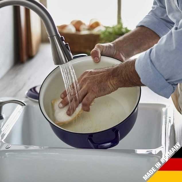 Merten & Storck Dutch Oven Hrnec “” 26 cm, Cobalt Blue