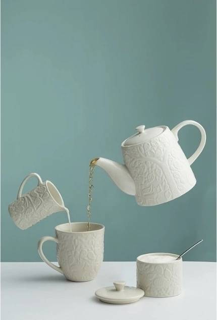 Mason Cash In the Forest Cukřenka , 250 ml, bílá