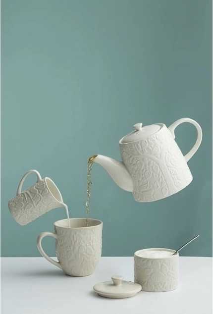 Mason Cash In the Forest Cukřenka , 250 ml, bílá