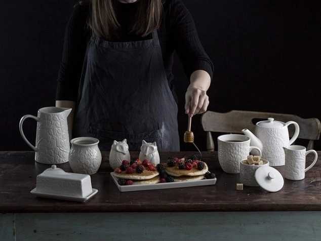 Mason Cash In the Forest Cukřenka , 250 ml, bílá