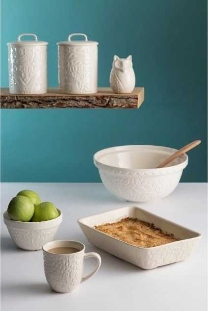 Mason Cash In the Forest Hrnek s uchem , 475 ml, bílá