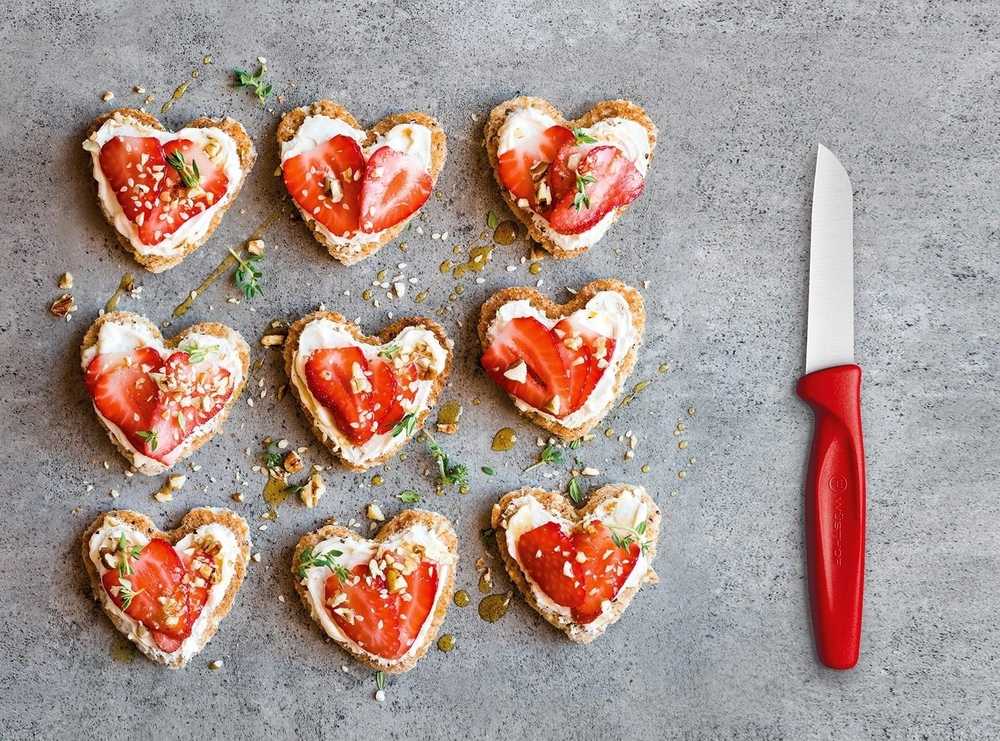 Wüsthof Create Collection Nůž na zeleninu 8 cm, červený