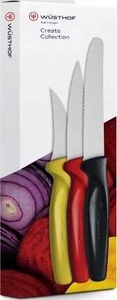 Wüsthof Create Collection Sada nožů na zeleninu , 3 ks, barevná