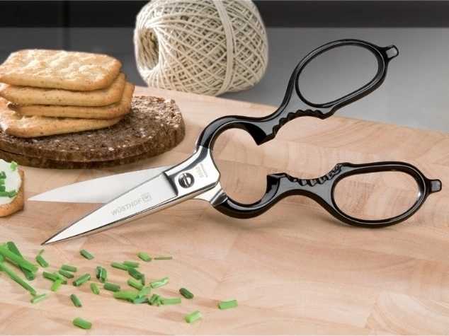 Wüsthof Kuchyňské nůžky 20 cm, černé, dárkové balení