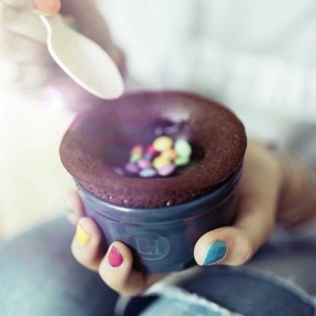 Emile Henry Ramekin 10 cm, modrá Calanque