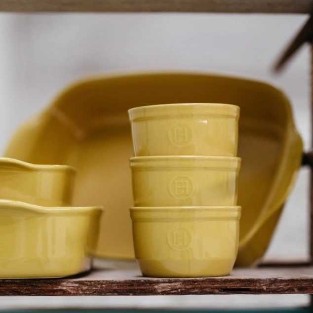 Emile Henry Ramekin 10 cm, modrá Calanque