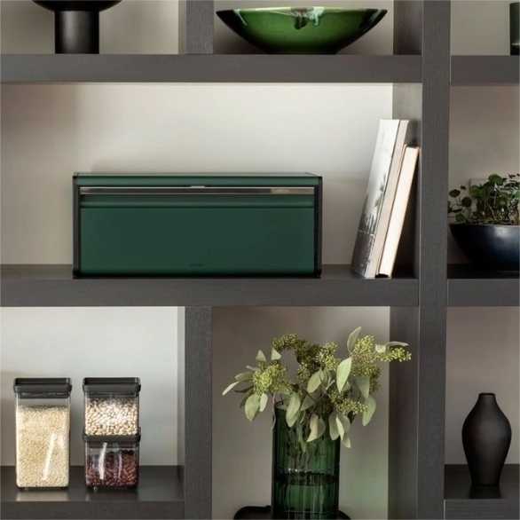 Brabantia Fall Front Chlebník , Tmavě zelená