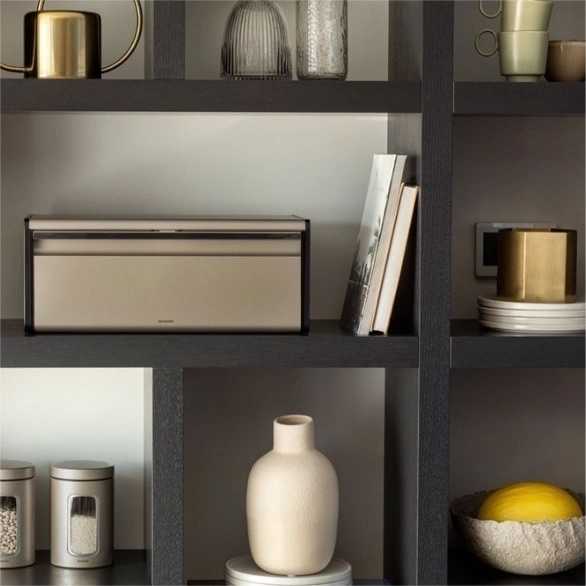 Brabantia Fall Front Chlebník , Champagne