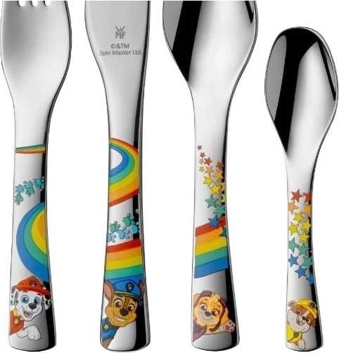 WMF Dětský příbor Tlapková Patrola, 4 ks