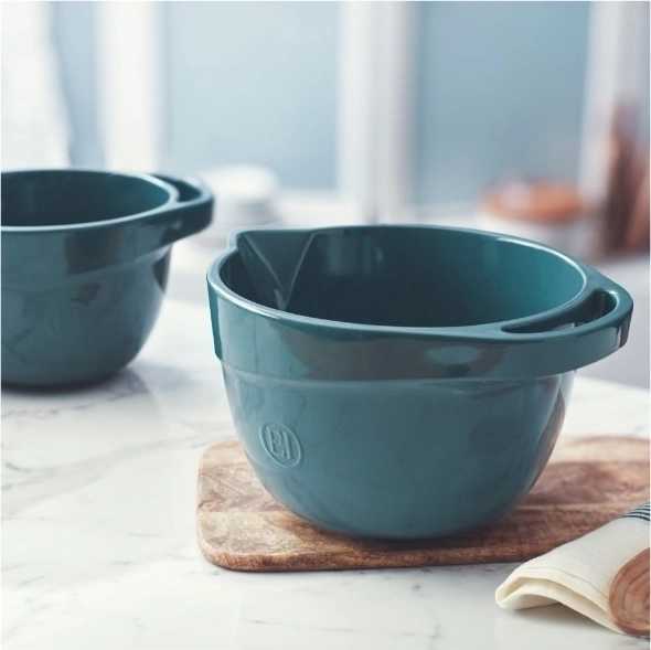 Emile Henry Miska na těsto, 3.5 l, modrá Blue Flame