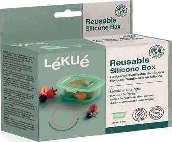 Lékué Silikonová nádoba na skladování potravin 200 ml, zelená