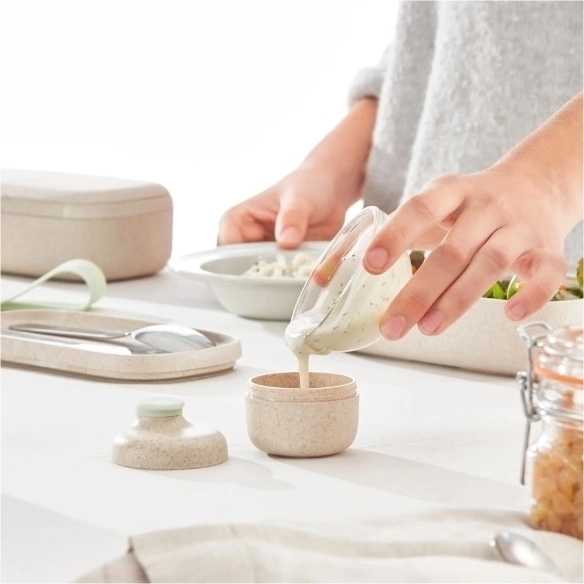 Lékué To Go Organic Dóza na omáčku Sauce Organic, krémová