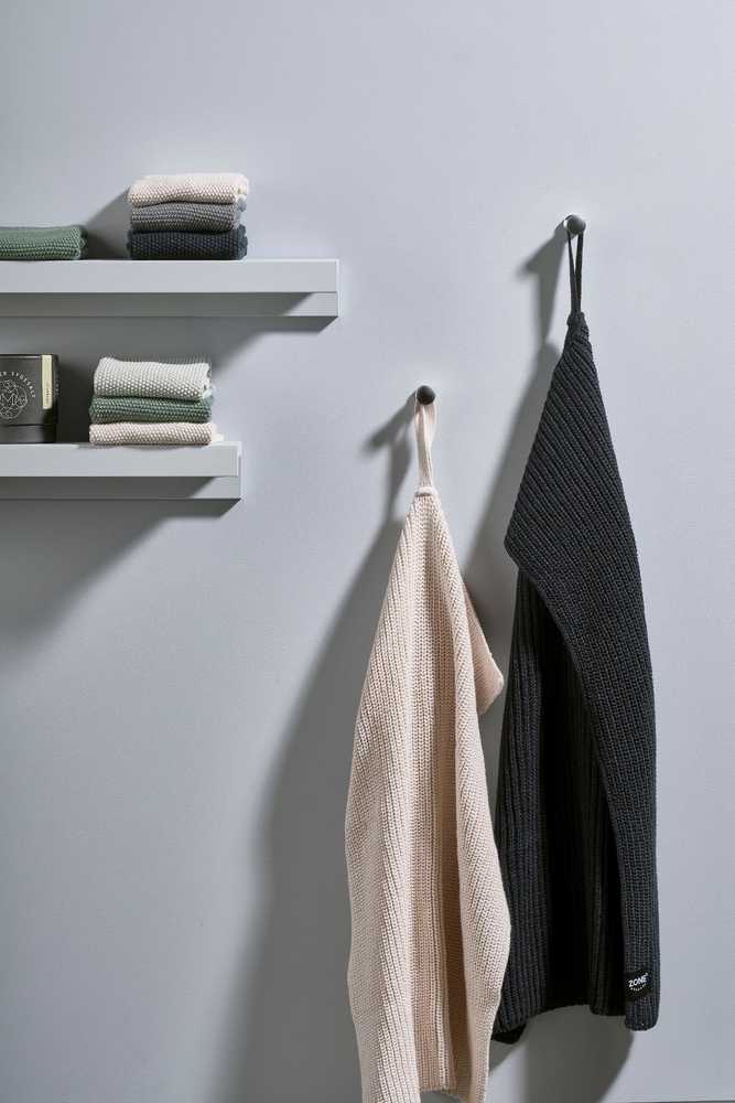 Zone Denmark Sada kuchyňských utěrek 3 ks, šedá