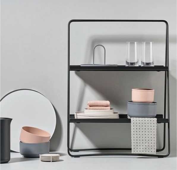 Zone Denmark A-Table Stojící police , černá