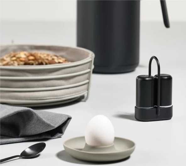 Zone Denmark Singles Stojánky na vajíčko , 4 ks, šedohnědá