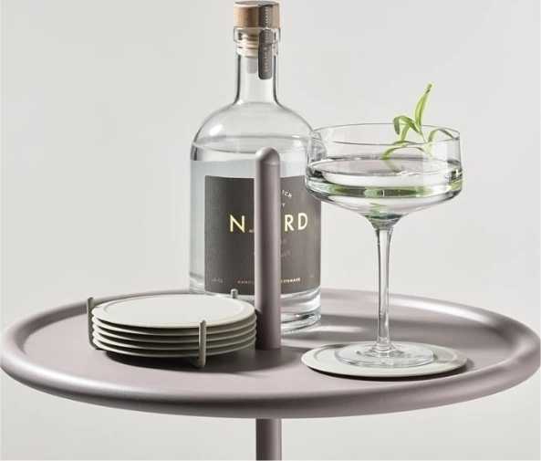 Zone Denmark Inu Odkládací kovový stolek , bílá