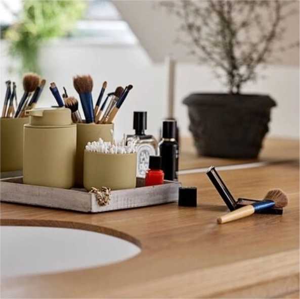 Zone Denmark Ume Kelímek na zubní kartáčky , pískově béžová