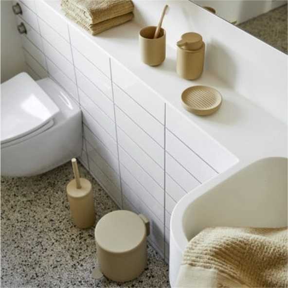 Zone Denmark Ume Koupelnový pedálový koš , pískově béžová