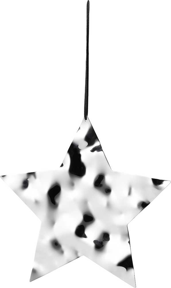 Philippi Aqua Vánoční ozdoba velká hvězda, stříbrná