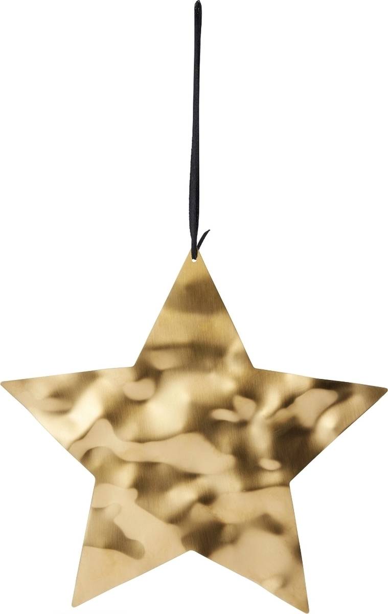 Philippi Aqua Vánoční ozdoba velká hvězda , zlatá