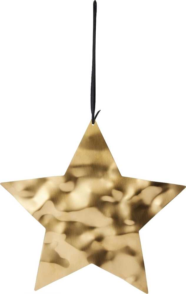 Philippi Aqua Vánoční ozdoba velká hvězda , zlatá