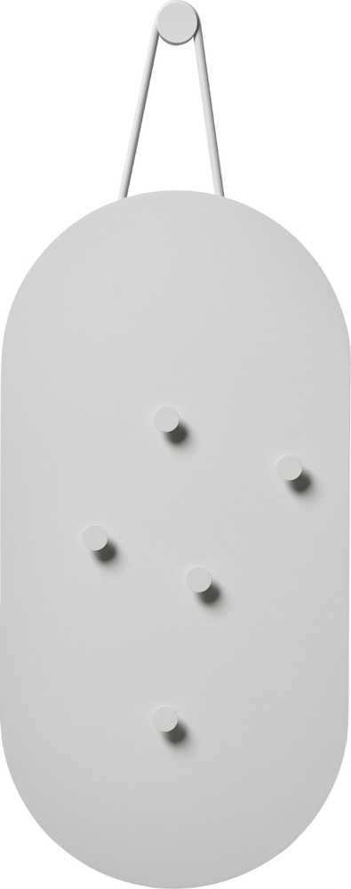 Zone Denmark A-Bulletin Kovová nástěnka , světle šedá