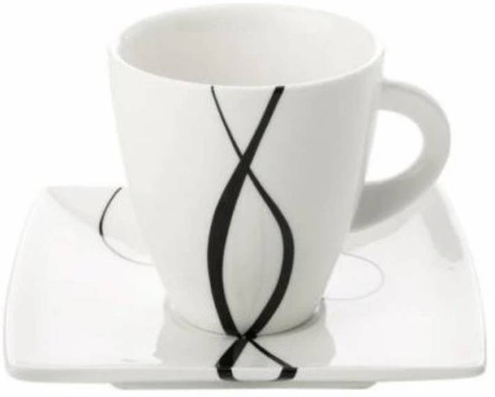 Maxwell & Williams White Basics Breeze Šálek s podšálkem, 200 ml