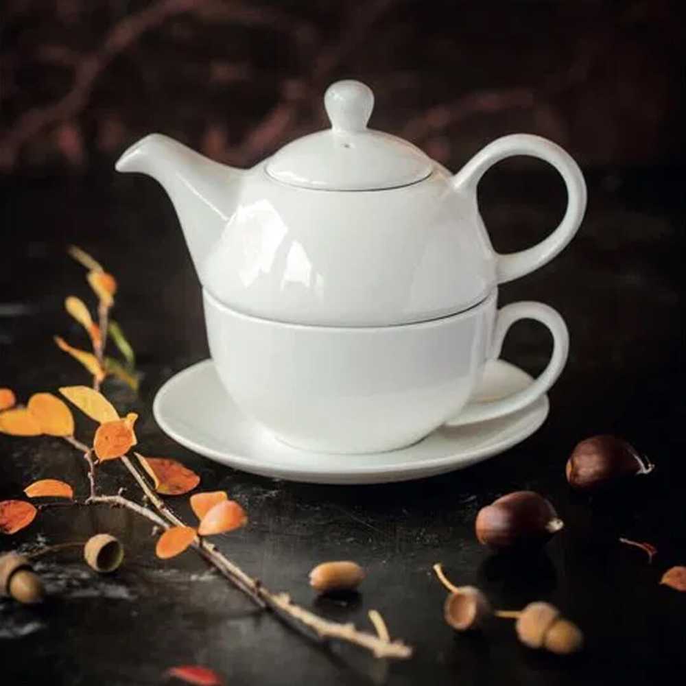 Maxwell & Williams White Basics Čaj pro jednoho, 400 ml