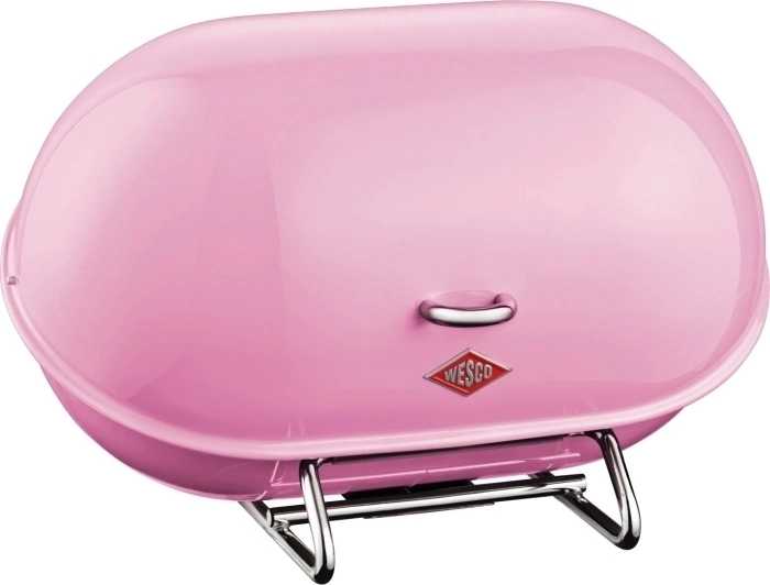 Wesco Single Breadboy Chlebník 34 x 21 x 23 cm, růžový