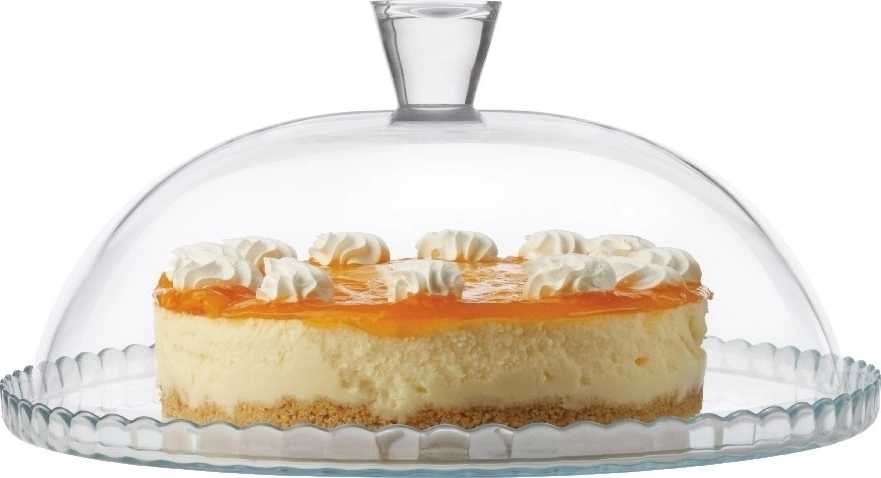 Maxwell & Williams Patisserie Skleněný podnos na dort s poklopem 32 cm