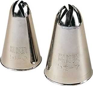 Kaiser Original Creativ Deko Zdobítko k cukrářskému pytlíku rozeta Ø 15 mm