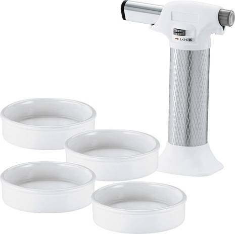 Rösle Cukrářská plynová pistole na Creme Brulee sada 5 dílů