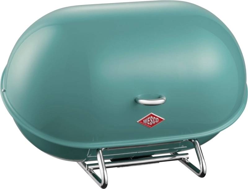 Wesco Single Breadboy Chlebník  34 x 21 x 23 cm, tyrkysový