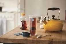 Aladdin Hrnek na čajový sáček 350ml, červený