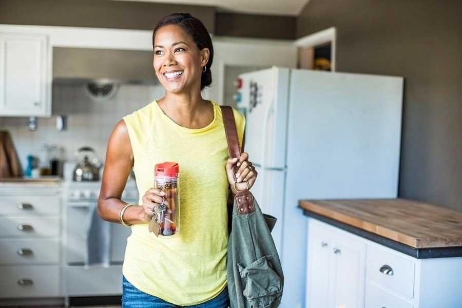 Aladdin Hrnek na čajový sáček 350ml, červený