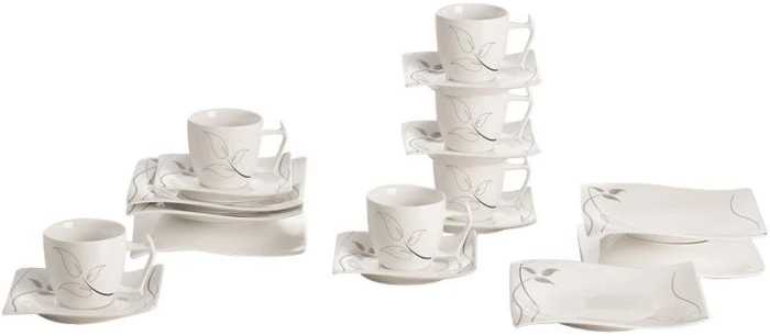Maxwell & Williams Leaves in Motion Kávový servis, 18 ks